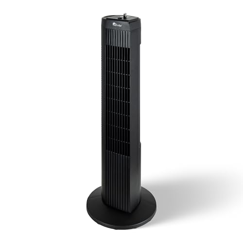 Senville 27" Standing Fan for Bedroom and Home with 60° Oscillati...