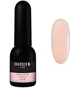 Didier Lab -Premium Rose Solid Builder Gel for Nails 10ml - Builder Gel in a Bottle for Extension...