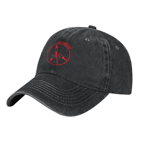 GNWZPKTV Cowboy Hat,3 Beers and A Mic Podcast Reboot,Street Fashion Cap Golf Dad Denim Trucker Hat