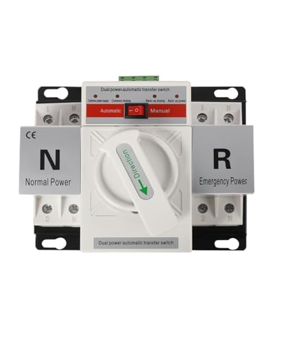 Inverseur de source automatique 110V 2P 63A pour double alimentation électrique