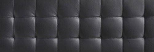 Modway Lily Tufted Faux Leather Upholstered Queen Headboard In Black #TOP4