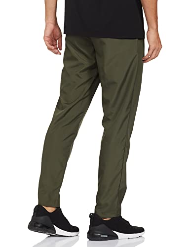 Image of Puma Men's Regular Fit Cotton Track Pants (67040570 + L Olive L)