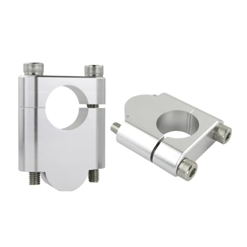 Abrazaderas para elevadores de manillar 28 mm con acabado premium 3