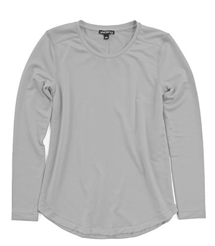 J.Crew Mercantile Women's Supercomfy Long Sleeve Tee (Medium, Heather Graphite)