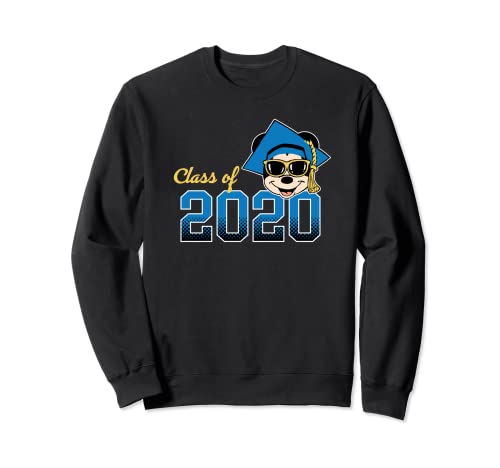 Sweatshirt Disney Mickey Mouse bleu de la Class of 2020 pour adulte