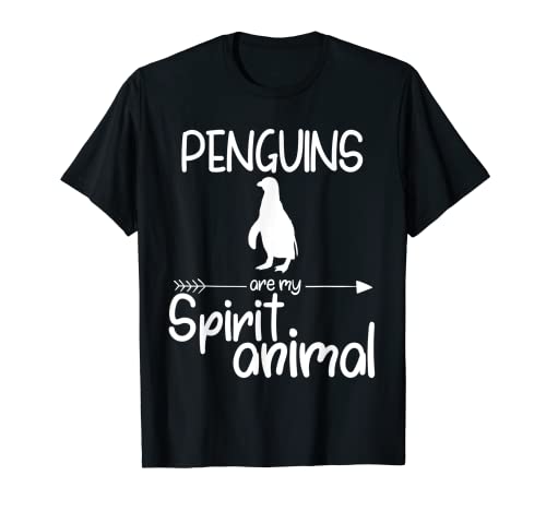 Penguins Are My Spirit Animal Cadeau pour homme et femme Oiseau T-Shirt