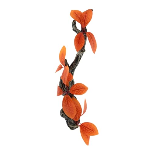 Lolippyy Aquarium Pflanze Kletterzweig Orange
