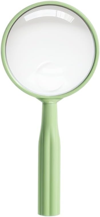 3X Handheld Reading Magnifier Acrylic Optical Lens Student Learning