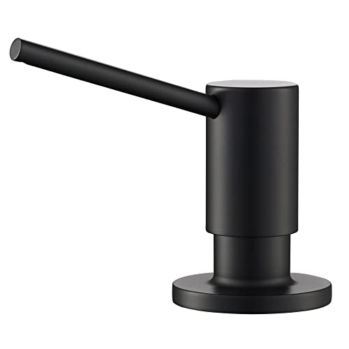 KRAUS Kitchen Soap and Lotion Dispenser in Matte Black, KSD-43MB