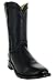 Soto Boots Men's Roper Cowboy Boots H4003 (Black,13)