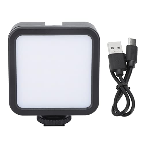 RGB Video Light, Portable LED Camera Light Panel 3000-9000K Dimmable 3 Lighting Modes for Vlogging, Photography, Video Conference
