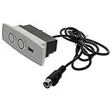 Port de chargement pratique : la télécommande USB pour fauteuil inclinable est dotée d’un port USB pratique pour recharger votre téléphone ou votre tablette, combinant ainsi les d’une télécommande et d’un port USB pour un accès facile