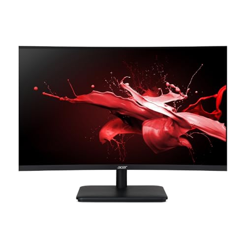 Monitor Gamer Nitro series ED270 X2bmiipx curvo Preto LED VA de 27” FHD 240Hz com HDR10 AMD FreeSync Premium HDMI, DisplayPort, saída de áudio.