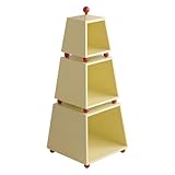 INSTALLATION FACILE : Les éléments de l'étagère sont simples et conçus de manière logique, ce qui permet un assemblage sans outils professionnels. L'emballage comprend des instructions de montage claires et concises, pour une installation facile et rapide.