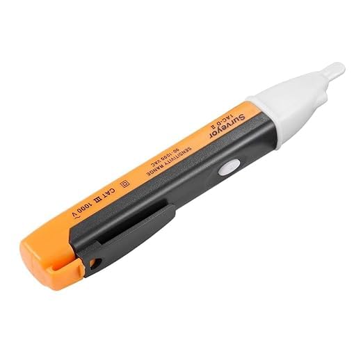 SP Electron Voltage Tester 90~1000V Battery Powered AC Electric Voltage Power Detector Alert Sensor Tester LED Light Non-Contact Pen Voltage Tester (B0CY71PCCN) Amazon Price History, Amazon Price Tracker