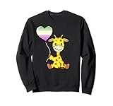 Jirafa con globo Genderfae Jirafa con globo Genderfae Sudadera