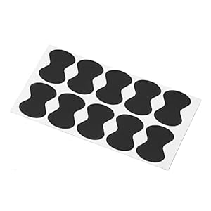 Antislip plectrum-handgrepen voor gitaar, symmetrische structuur, passende grootte voor snaarinstrumenten