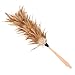 Cabilock Natural Feather Duster Car Duster Interior Exterior Cleaner Smart and Soft and Fluffy Duster for Blinds Kitchen Keyboard Office