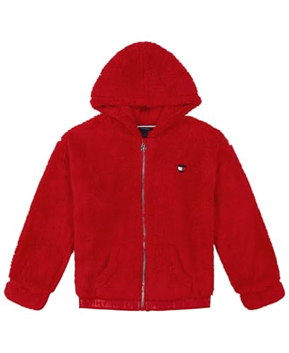 Sweatshirt à capuche fille Tommy Hilfiger en polaire zippé
