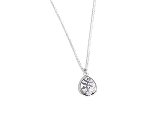 Collana Enez 46 cm con ciondolo 3,0 cm 925 Argento...