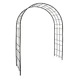 Louis Mühle 3006 Rosenbogen für Kletterpflanzen Metall Eisen antik 180 x 50 x 250 cm