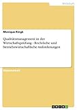 ringkernspeicher bauen  Qualitätsmanagement in der Wirtschaftsprüfung - Rechtliche und betriebswirtschaftliche Anforderungen: Diplomarbeit
