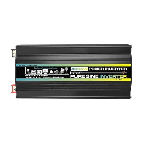 Convertisseur puissance transformateur tension voiture 12V 220V 4000W