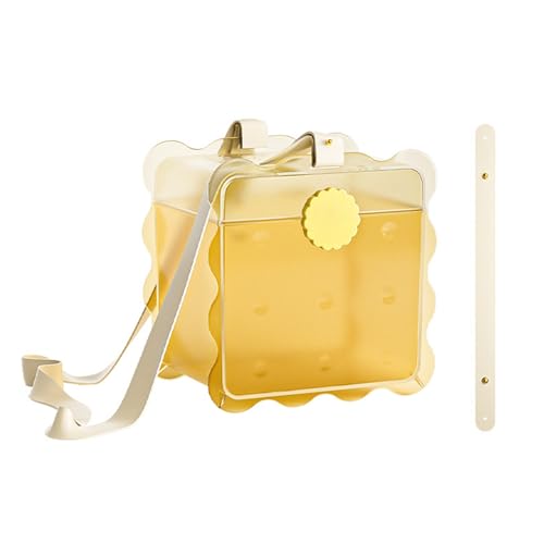 HUANGENG 小型ペットキャリア用輸送ケージ 通気性カバー付き ペットキャリーボックス キャリーケース 小動物小旅行用