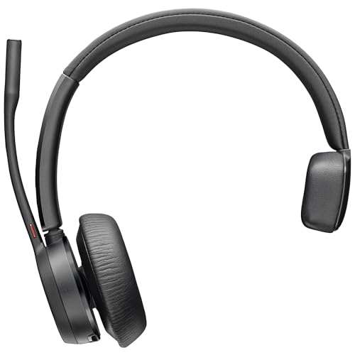 POLY Voyager 4310 UC USB-A Mono Headset für Microsoft Teams inkl. Ladestation