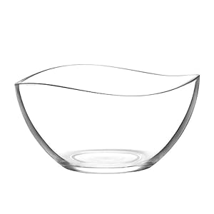 Clearfee Glasschüssel Salatschüssel 1880 ml