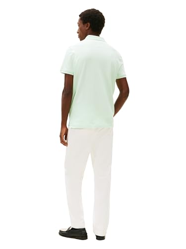 Image of Tommy Hilfiger Men's Short Sleeve Polo Shirts in Regular Fit With Stretch and Organic Pique Cotton