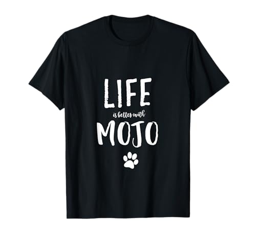 Mojo Cat Name T-Shirt Black Small Unisex