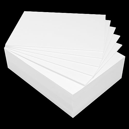 Aselected 10 PCS A4(210X297Mm) Kt Board 3Mm Thick Polystyrene Foam Board for Poster Making Model School Project Wedding Crafts Display (White)