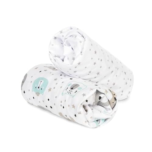 FlyIdeas Next 2 Me Spannbettlaken Beistellbett 83x50 cm, 2 STK. - 2 Spannleintuch Matratzenschoner fur Chicco Magic Dream Maxi Cosi Iora Kinderkraft, 100% Baumwolle Zertif 3 FlyIdeas Next 2 Me Spannbettlaken Beistellbett 83x50 cm, 2 STK. - 2 Spannleintuch Matratzenschoner fur Chicco Magic Dream Maxi Cosi Iora Kinderkraft, 100% Baumwolle Zertif