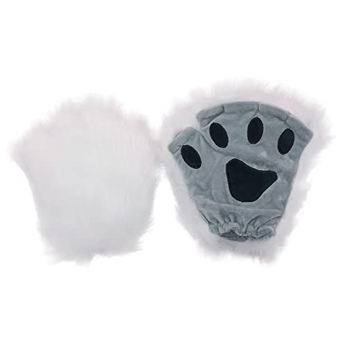 Gants en peluche de cosplay pour briller lors de vos soirées déguisées
