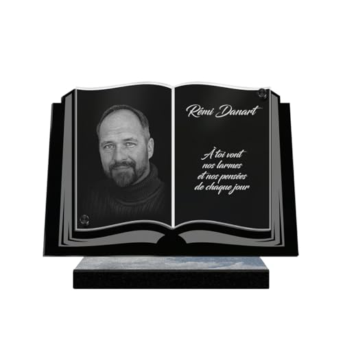 Plaque de sépulture personnalisable pour l'enterrement - 2