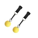 Levemolo 1 Paar Fitness Schlinge mit Festem Griff aus Edelstahl und Nylon Rutschfester Griff für Klimmzüge und Armkrafttraining im Heimfitnessstudio
