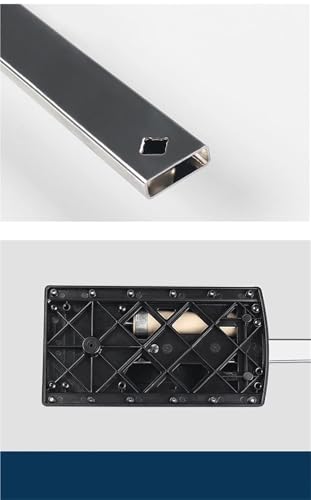 Rail de penderie relevable avec amortisseur tampon LWX - 7