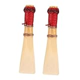 VINTORKY 2pcs Lightweight Bassoon Bassoon Parts Handmade for Bassoon Compact Accessory