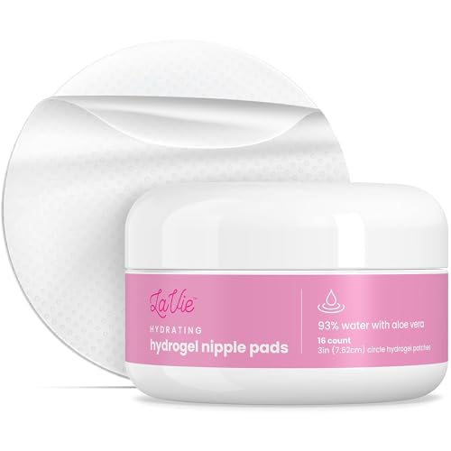Image of Soothing Gel Pads, Instant Cooling Relief for Sore Nipples, Made Without BPA, Hydrogel Pads for Breastfeeding, Aloe Vera Infused 16 Count