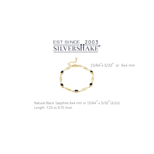 Image of Silvershake Birthstone Gemstones White Gold Plated or Yellow Gold Plated 925 Sterling Silver Scroll /Filigree Celtic Knot Weave 7.25 to 8.75 Inch with Adjustable Extension Bracelet Jewelry for Women