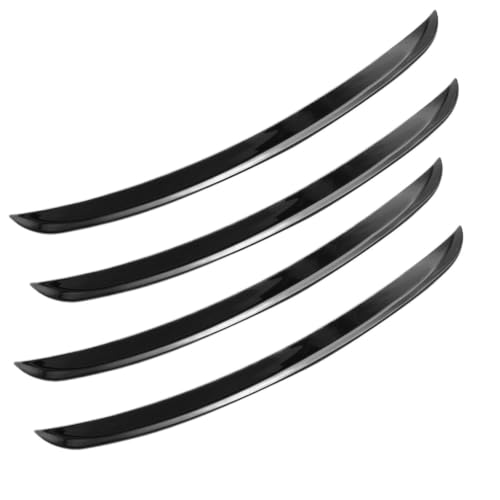 Guardabarros universal de goma para coche y camión con tiras protectoras de 32cm (4 piezas)