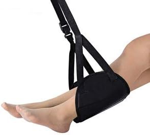 MiTio Inc. - Airplane Footrest - Swelling and Soreness Relief - Travel Foot Rest for Relaxation - First Class Experience - Made with Premium Nylon Foot Hammock Material - Airplane Travel Accessory