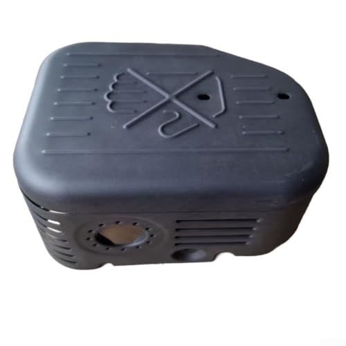 Cubierta de silenciador resistente modelo 22g-34201-01 configuración simple negra 3