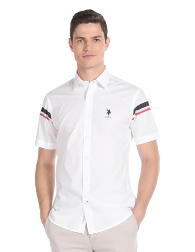 Image of U.S. POLO ASSN. Men's Cotton Regular Fit Shirt
