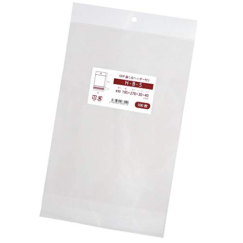 OPP B5 ݂艺p Fwb_[t Y 200 195x270+30mm H-B-5