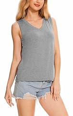 V-neck Heather Grey