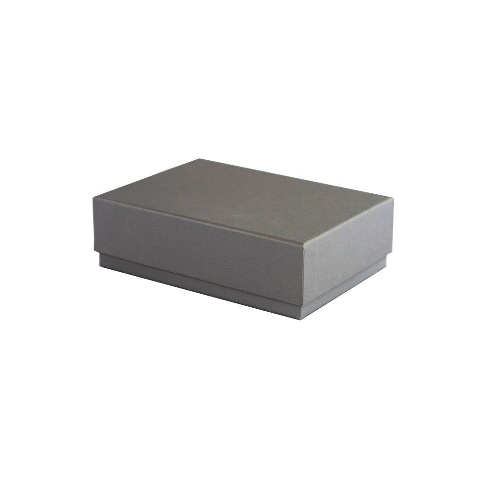 10 A6 Luxury Rigid Presentation Stationery Gift Boxes (A6-170x121x53mm, Grey)