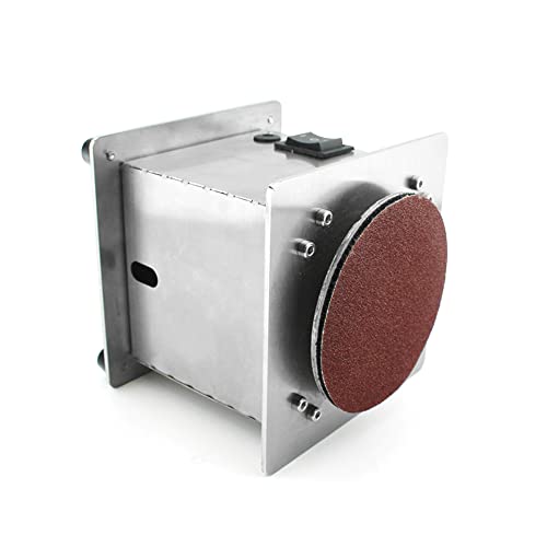 Ponceuse à disque de banc HUIOP électrique : polisseuse multi-matériaux à vitesse variable - 8