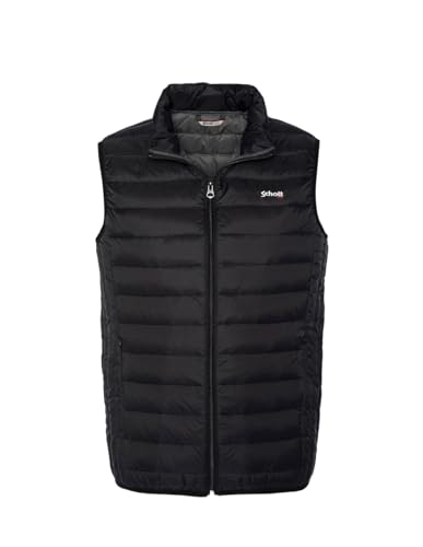 Doudoune poids plume sans manches homme Schott Ref - L